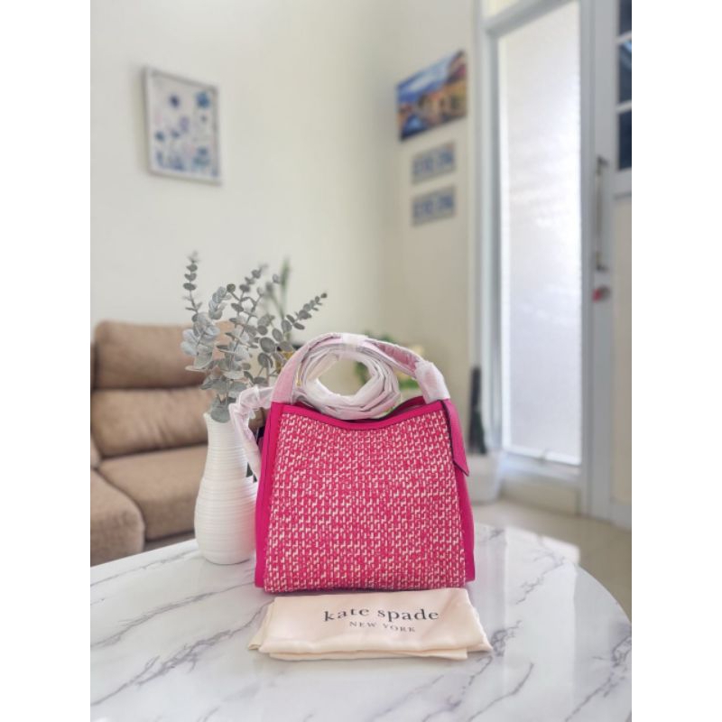 Kate Spade Knott medium crossbody wild raspberry
