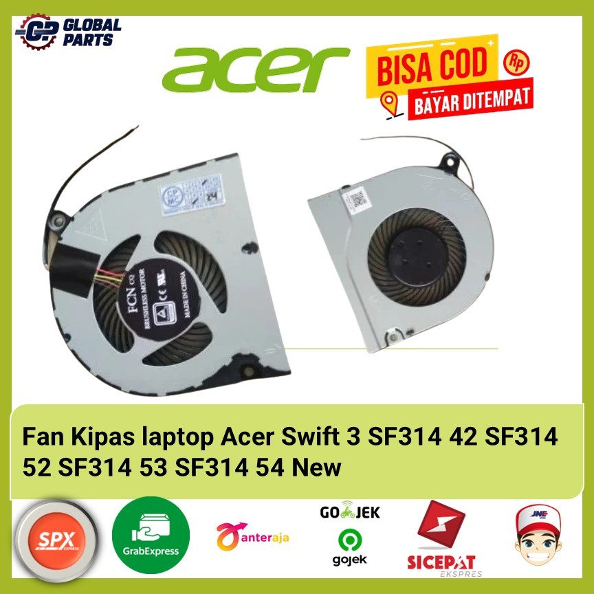 Fan Kipas laptop Acer Swift 3 SF314 42 SF314 52 SF314 53 SF314 54 New
