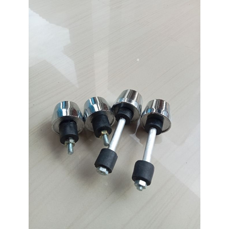 jalu stang satria fu besi crom sepasang model original baut panjang pendek
