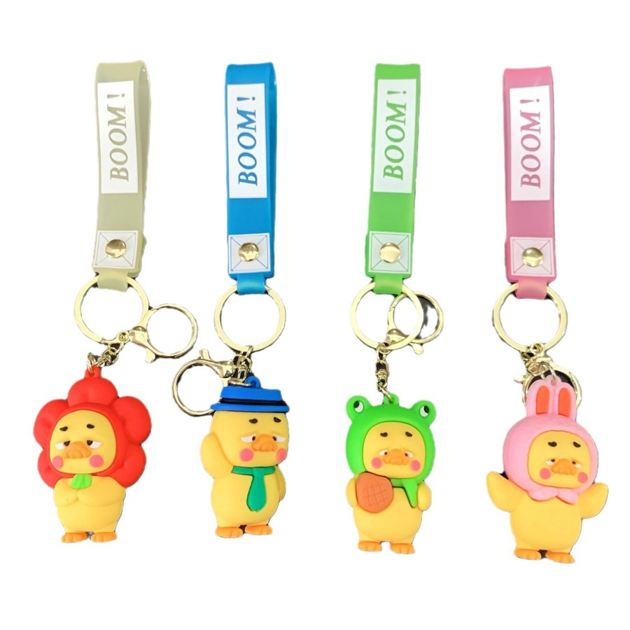 gantungan kunci upset duck bebek manyun gantungan tas ransel upset duck boneka upset duck keychain u