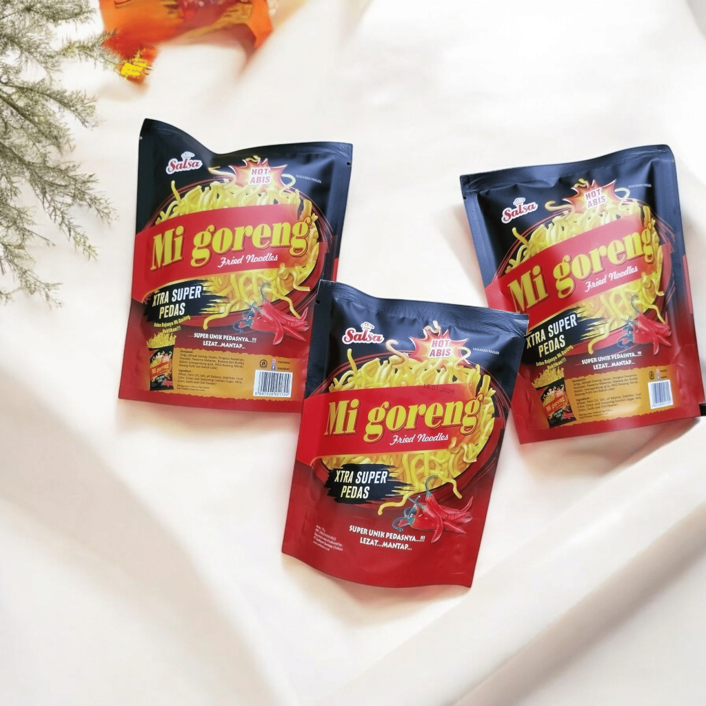 

[VLT] 6 Pcs Snack Salsa Berhadiah Uang | Mi Goreng Kremes Camilan Unik Mantap, Pedas, Gurih