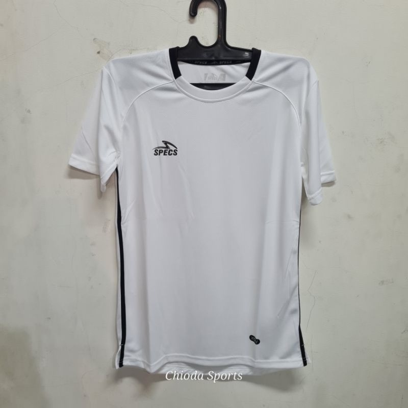 Jersey Baju Kaos Sports Olahraga Futsal Sepakbola Sepak Bola Specs Spec Spek Optimus Putih Original