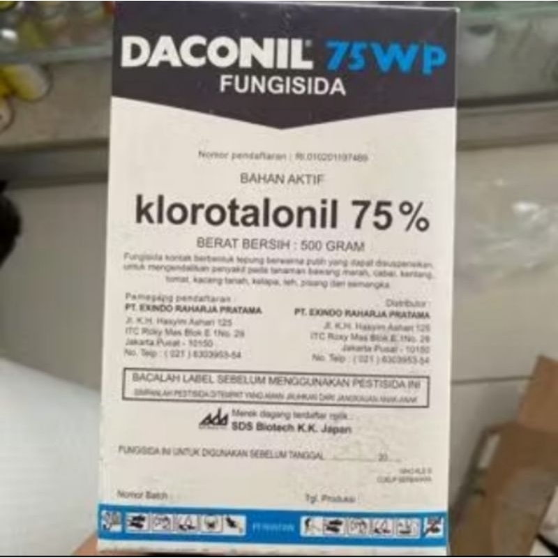 DACONIL 75WP 500gr - pingsisida
