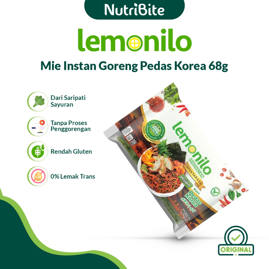 

LEMONILO Mie Instant Goreng Pedas Korea 68g
