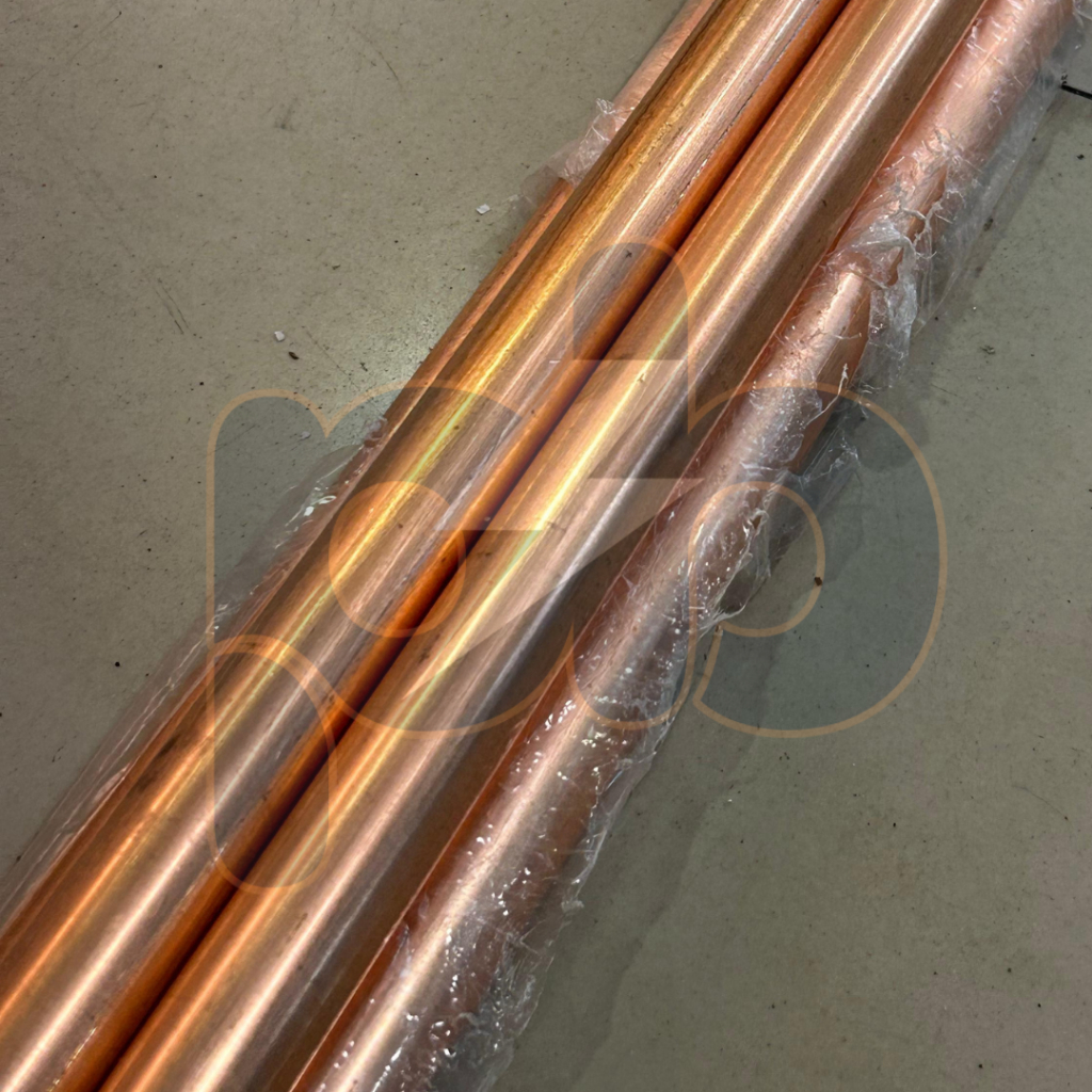 Copper Bonded 3/4 Inch / Rod Copper Bonded / Grounding Rod Copper Bonded 3/4" / Besi Sepuh Tembaga