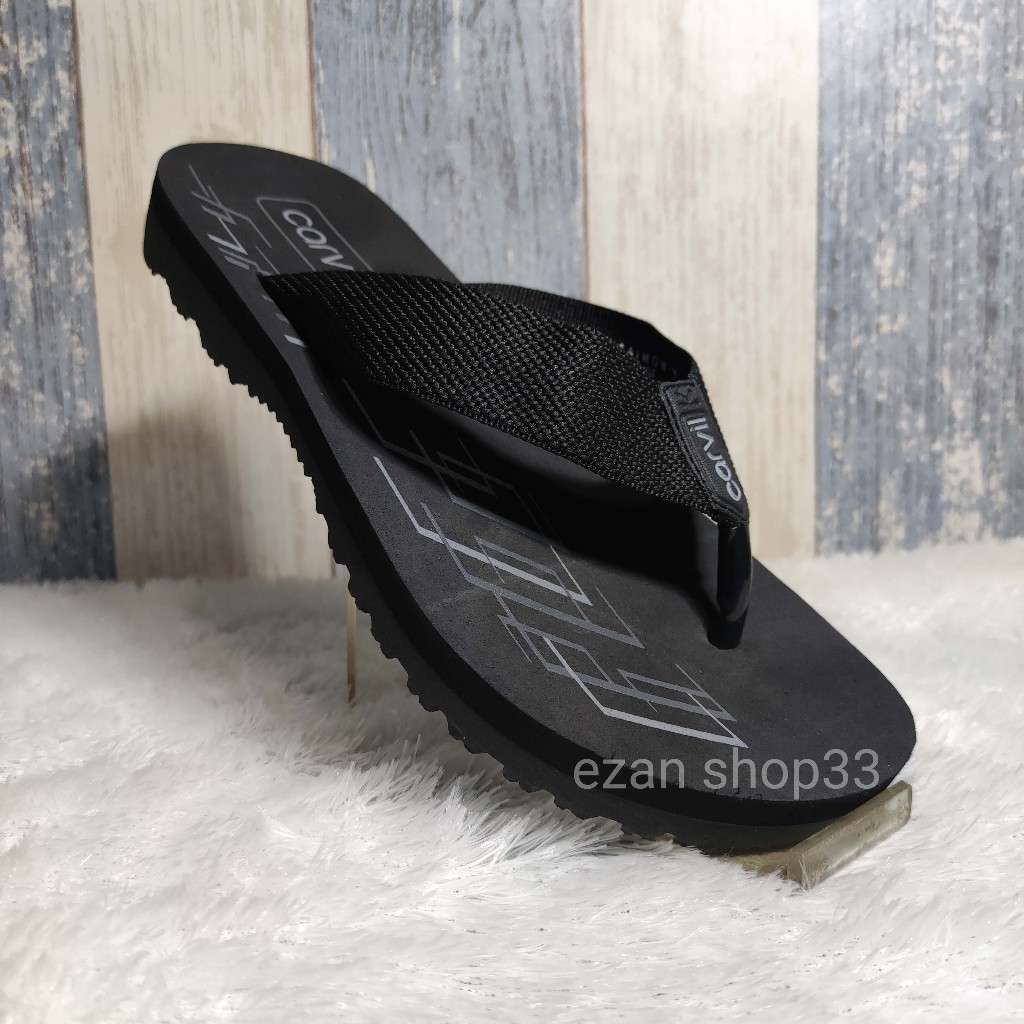 SANDAL PRIA DAN WANITA CARVIL MODEL JEPIT KEREN TAPAK KARET UKURAN 33-44