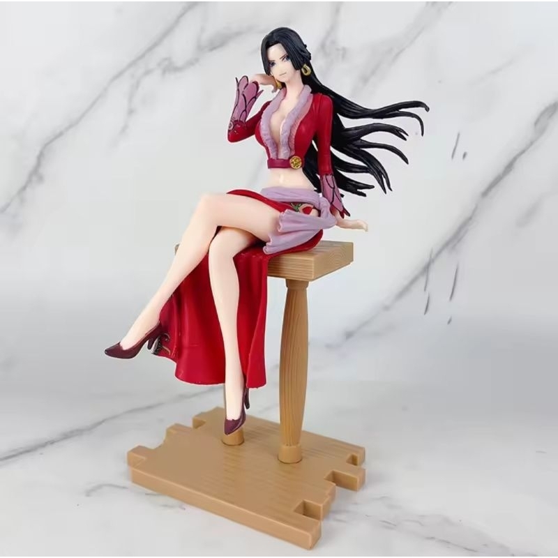 Action Figure One Piece Nami Vivi Robin Boa Hancock sexy pose duduk