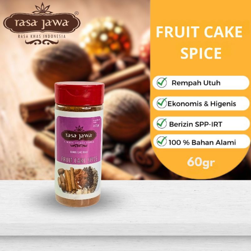 

RASA JAWA FRUIT CAKE SPICE 60GR