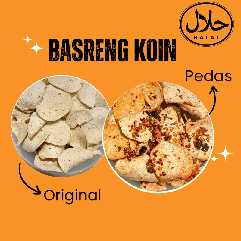 

Basreng Daun Jeruk Pedas & Original