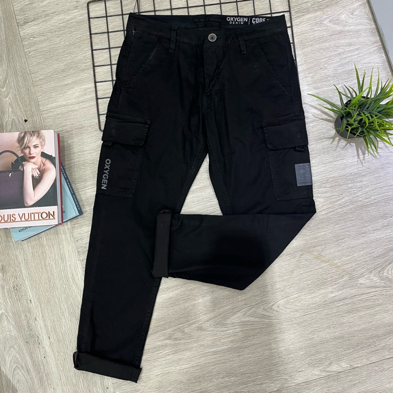 celana cargo chinos oxygen original SLIM FIT MELAR