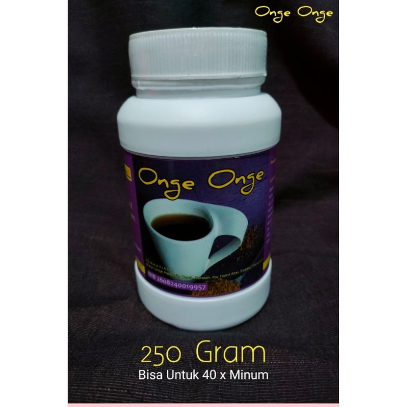 

ONGE ONGE Besar BOTOL PUTIH Serbuk Herbal Ketumbar Hitam 250 gram