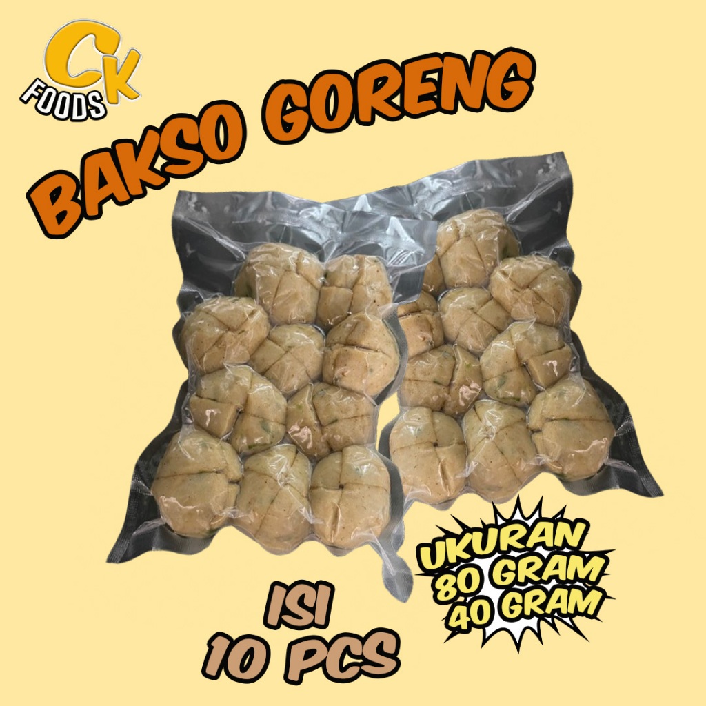 

Bakso Goreng Gurih dan Renyah Untuk di Goreng