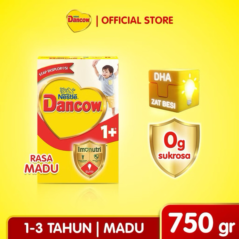 

Dancow 1+ 750g rasa madu dan vanila