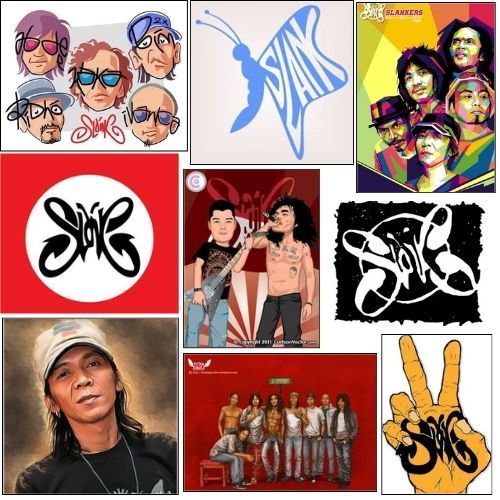 

Stiker Slank - Slankers Vynil Stiker