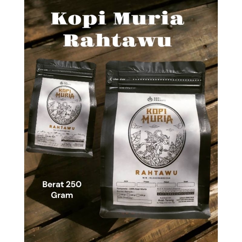

(COD) Kopi Muria Rahtawu | kopi Robusta Petik Merah (Grosir)