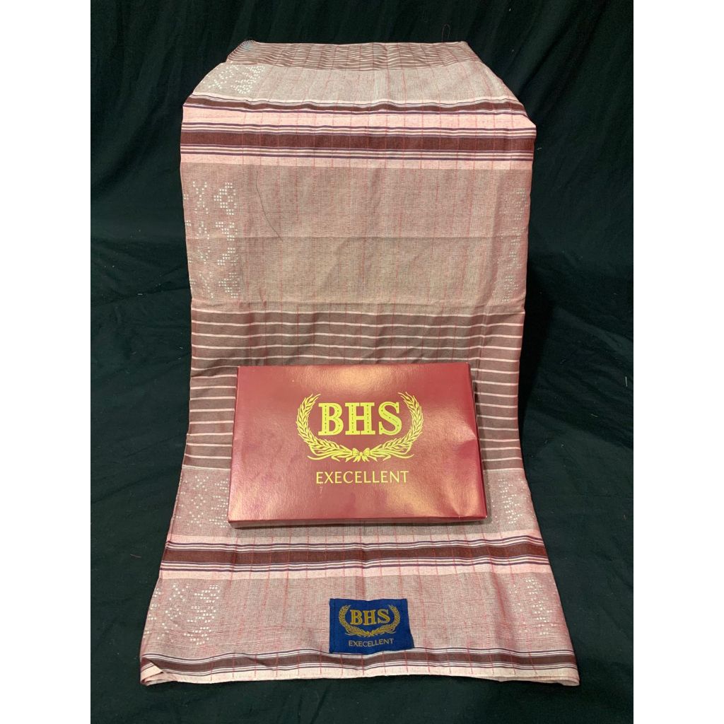 Sarung BHS Excellent Songket Gold Original/ Sarung BHS Jaguar Songket Ori Sarung BHS Ekselen Songket