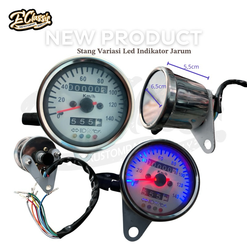 Speedometer Led Indikator Jarum Variasi
