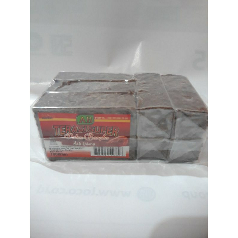 

Terasi super AB bangka belitung 500 gr