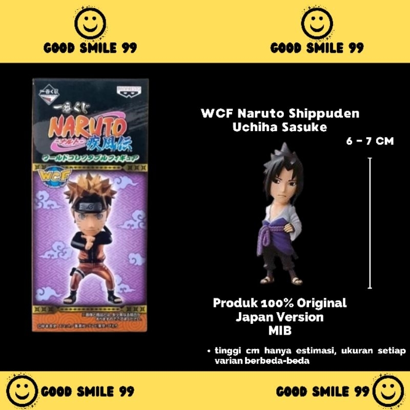 WCF Naruto Shippuden Uchiha Sasuke Normal Original Javer - MIB