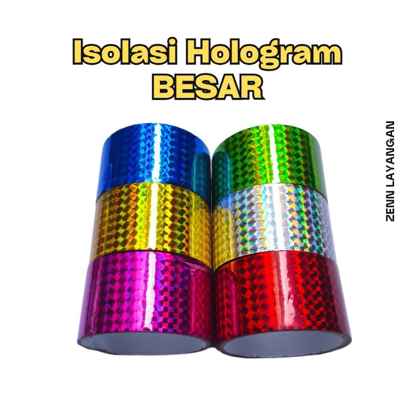 

Isolasi Hologram Besar Cocok Untuk Hiasan Dan Motif