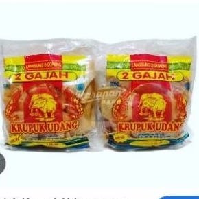 

Kerupuk Udang 2 Gajah 250gr