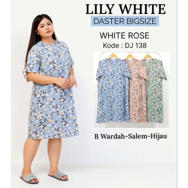 Lily White Daster Oblong jumbo XXL