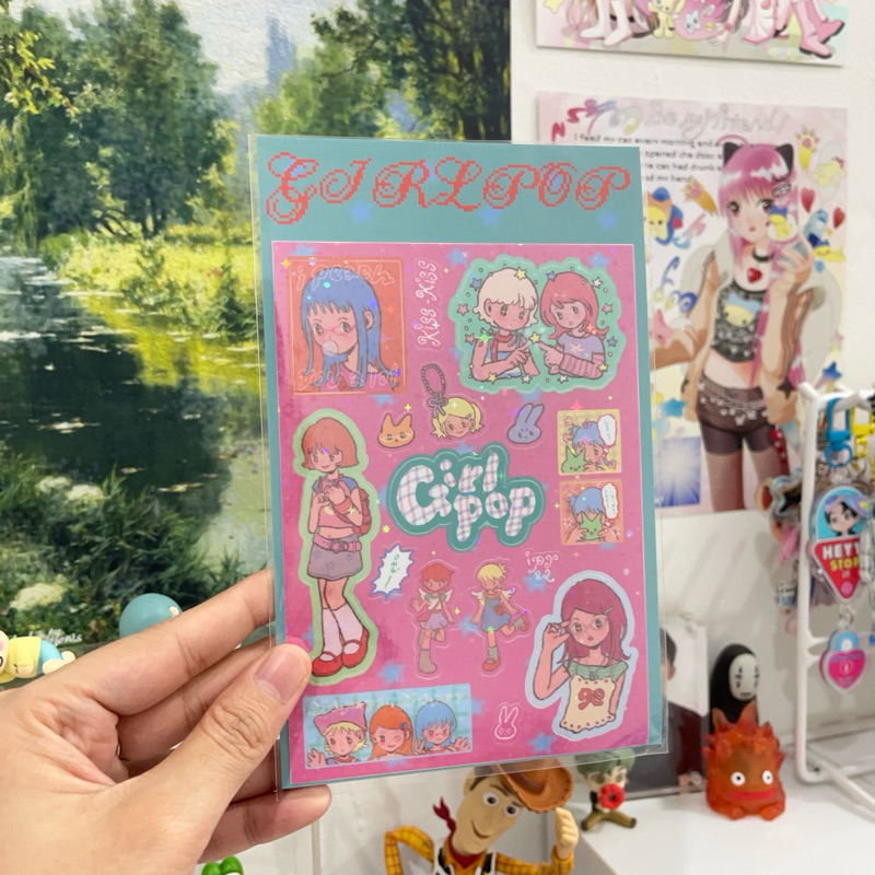 

ipyal sticker • girlpop | thailand sticker thai | daddy and the muscle academyl