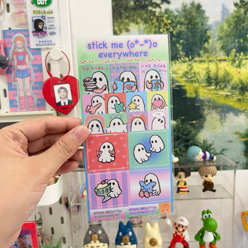 

ipyal sticker • cute ghost | thailand sticker thai | daddy and the muscle academy