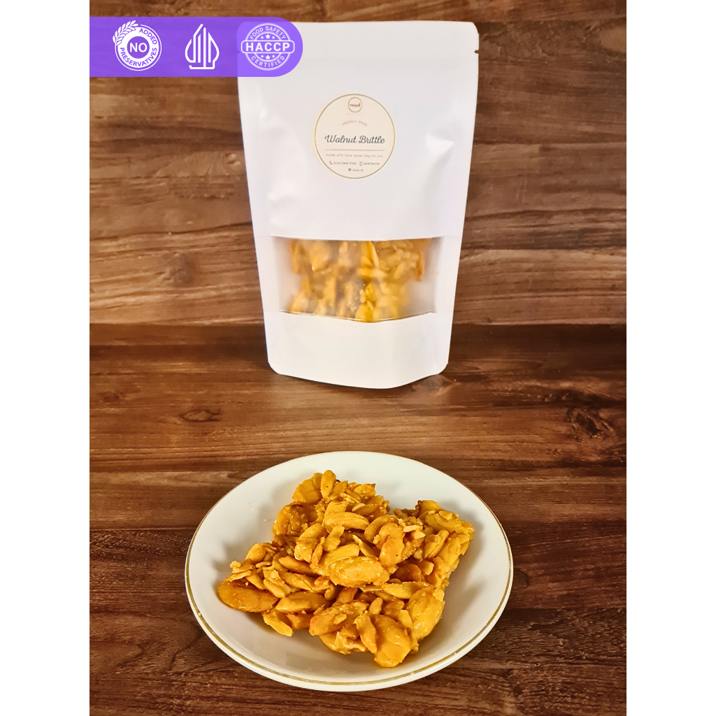 

Walnut Brittle Kue Kering MISOL netto 100 Gr Pouch