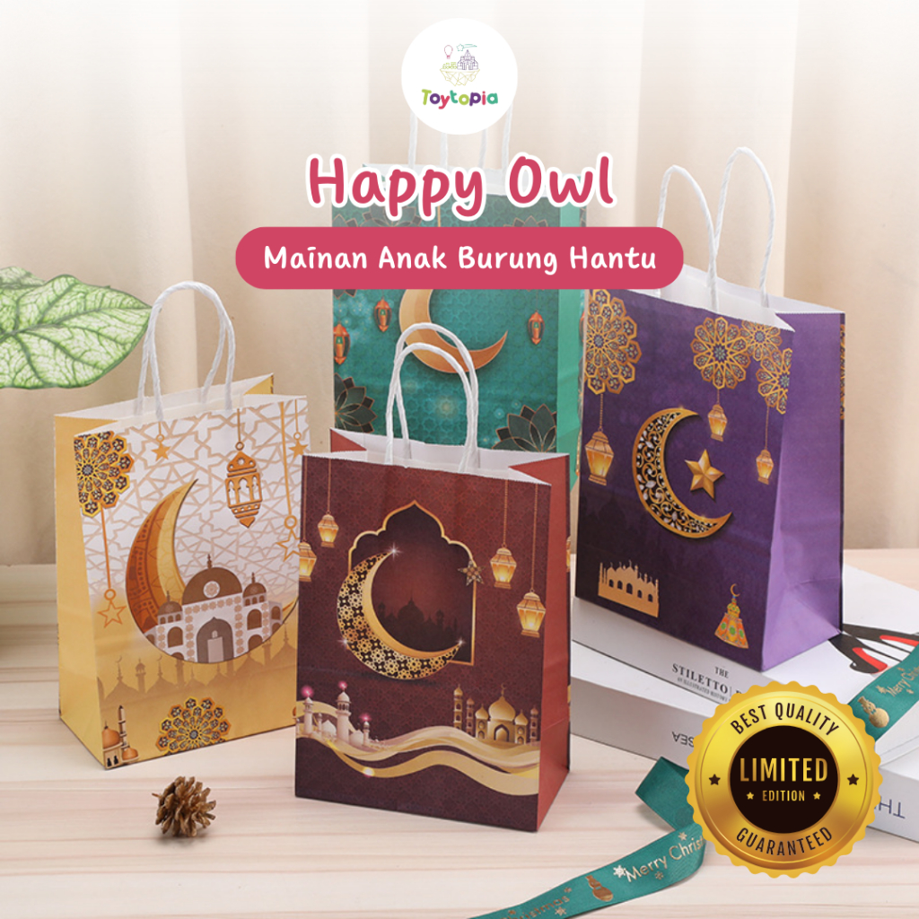 

Tas Bingkisan LEBARAN - Tas Parcel Hari Raya Idul Fitri - Goodie Bag - Tas Hampers - Tas Sembako Lebaran - PAPER BAG RAMADHAN