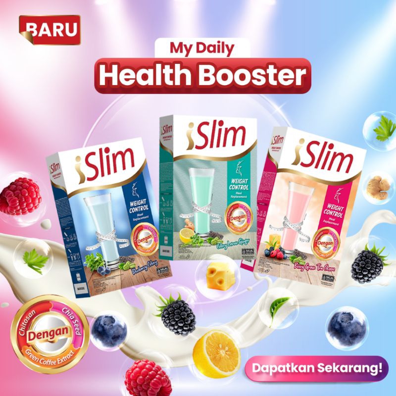 

Islim (21.000 adalah harga persachet) Meal Replacement pengganti makan untuk diet