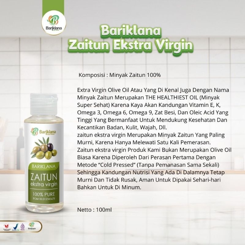 

MINYAK ZAITUN BARIKLANA