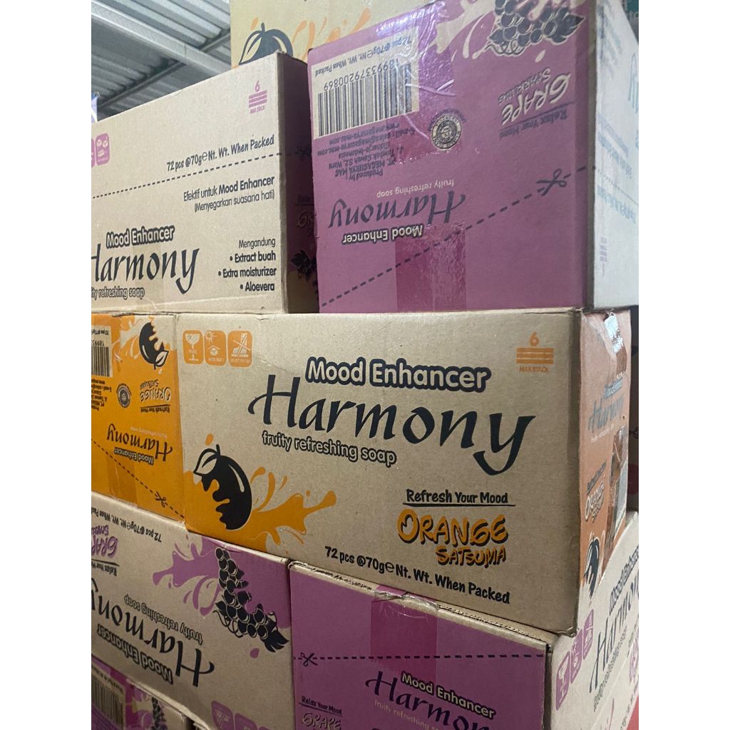 SABUN HARMONI UNGU 1 KARTON