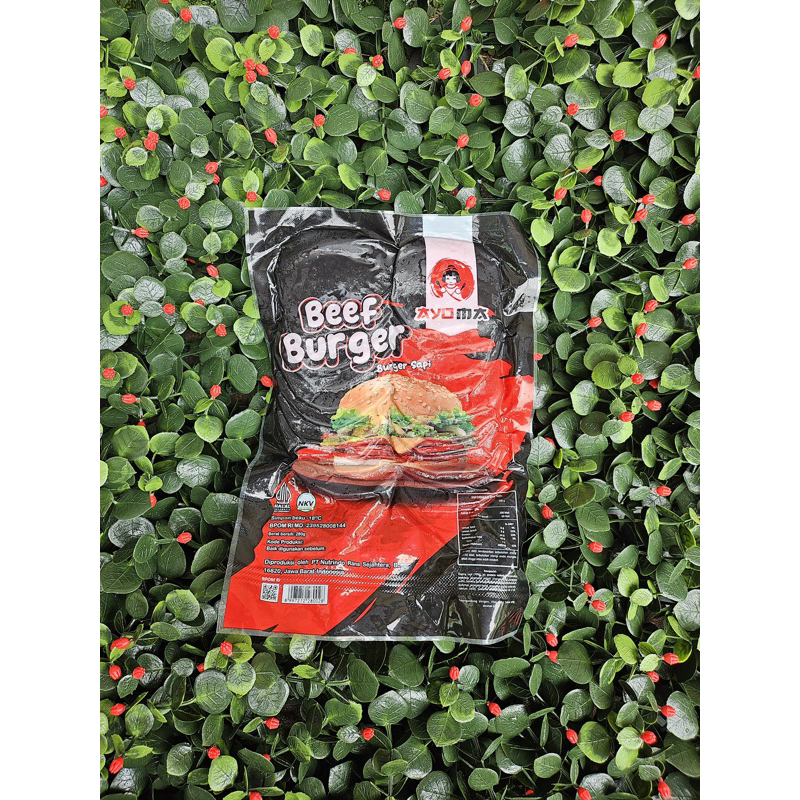 

AYOMA BEEF BURGER ISI 20PCS TERMURAH