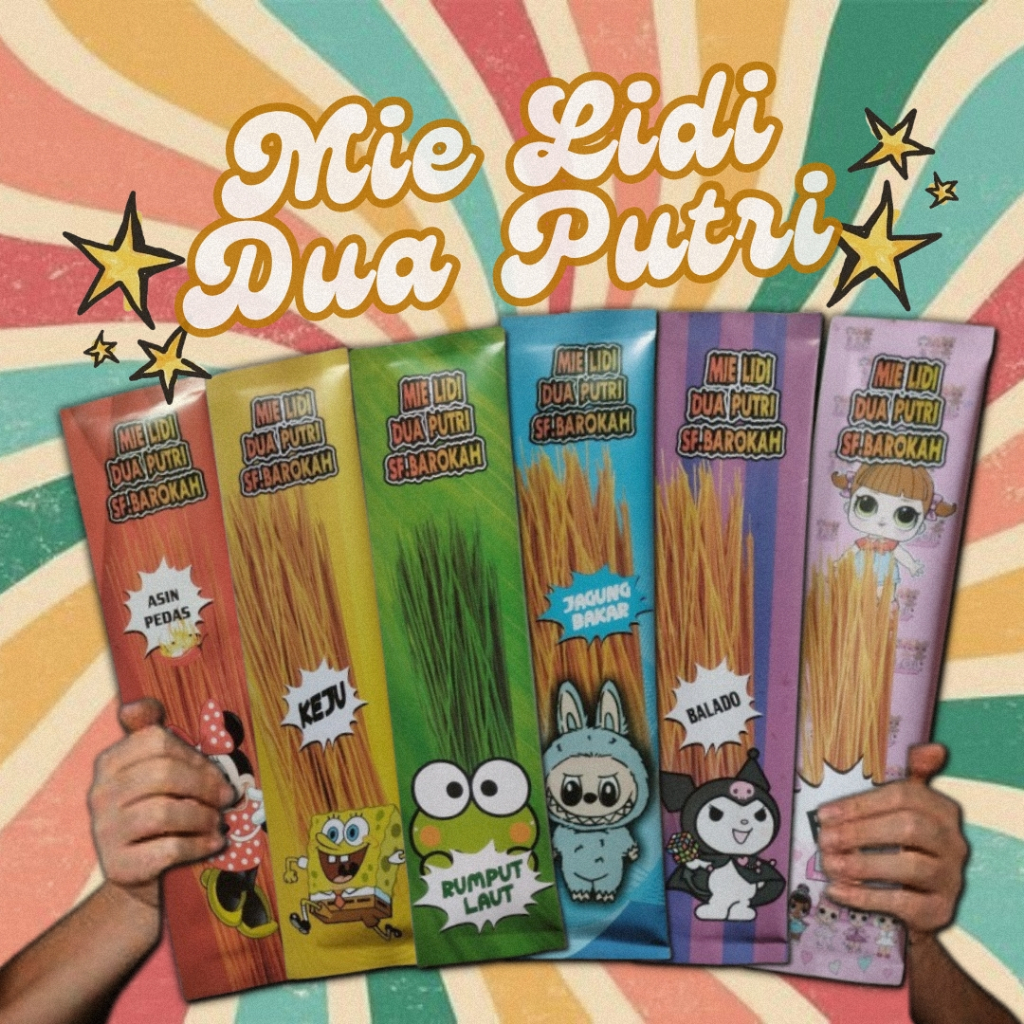 

Mie Lidi SF.Barokah Renyah Gurih 1pcs