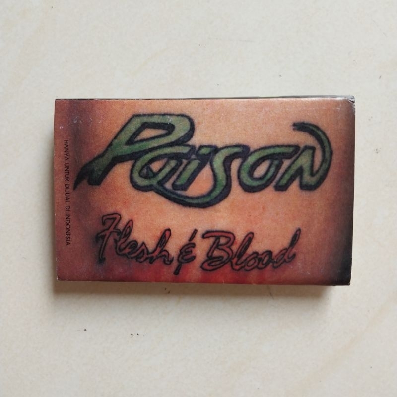 KASET POISON ALBUM FLESH & BLOOD