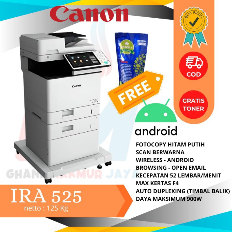Mesin Fotocopy Canon IRA 525