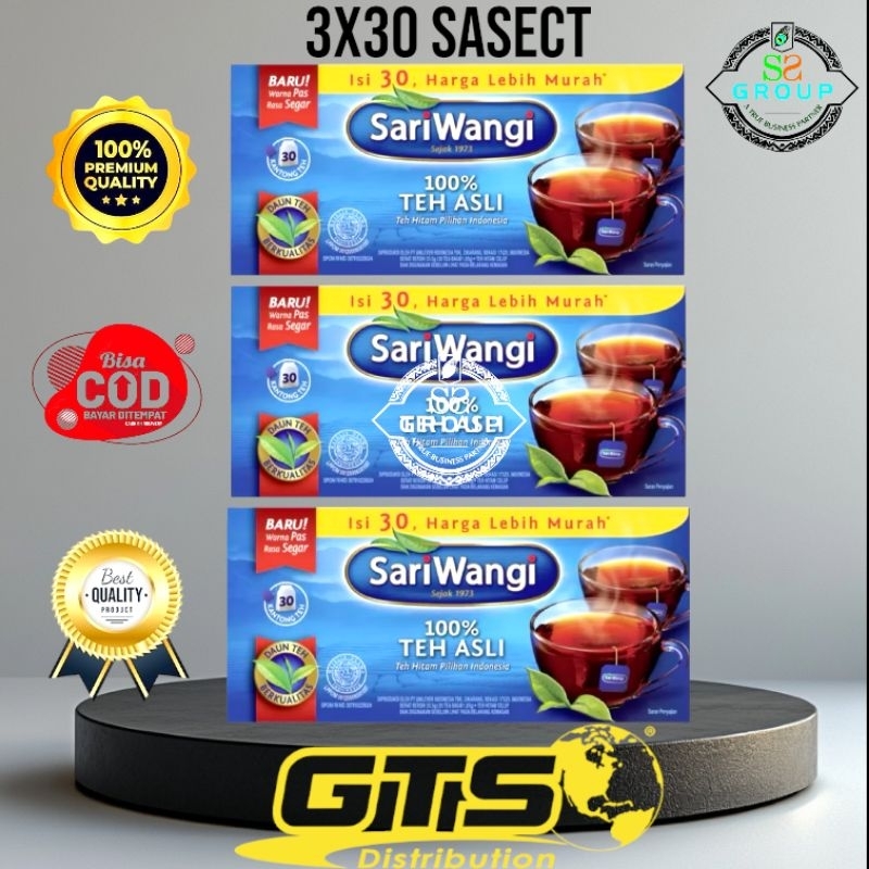 

Sariwangi Teh Celup 30 Sasect ( 3 PACK )ORIGINAL