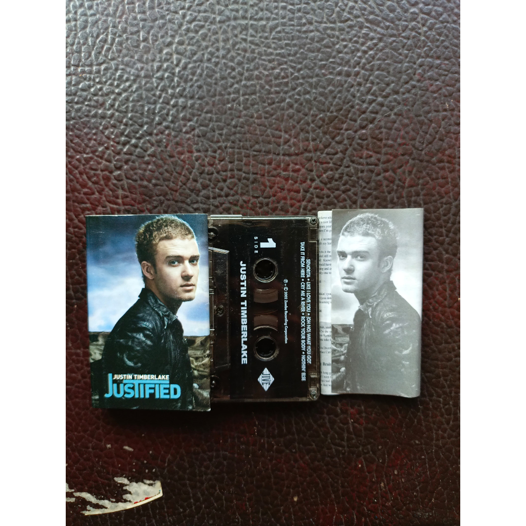 kaset pita justin timberlake justified
