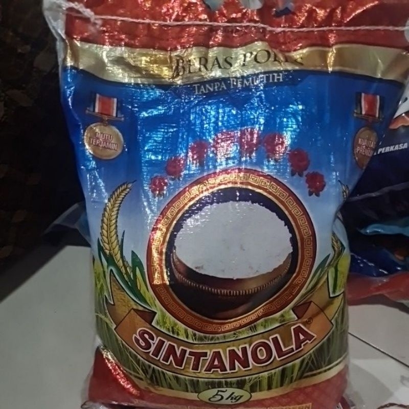 

Beras SINTANOLA kualitas Premium 5kg