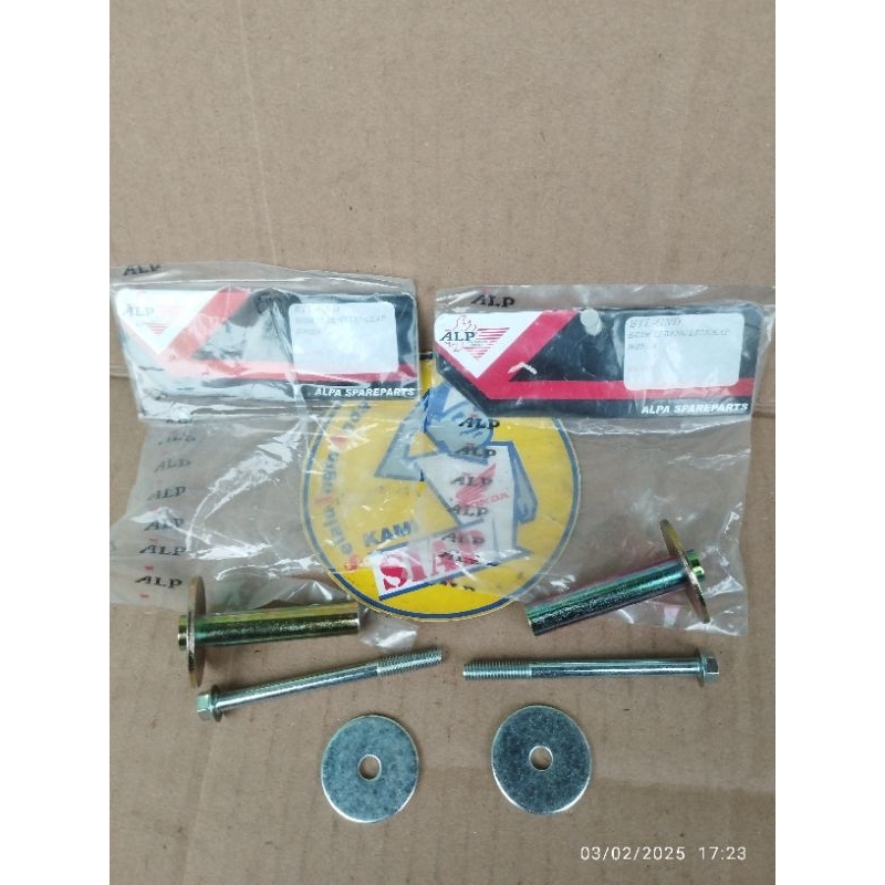 baud baut bosh bos tebeng sayap depan set honda astrea prima star grand legenda astrea800 astrea 800