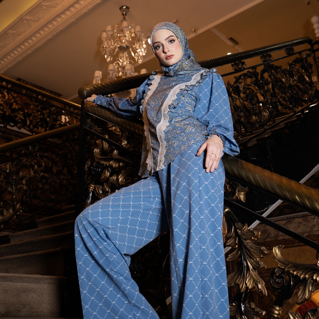 MANDJHA Francesca Set By IVAN GUNAWAN - Raya Busana Muslim Setelan Modest ORIGINAL