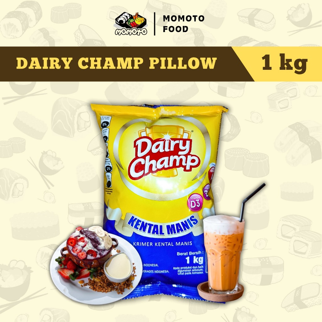 

Dairy Champ Kental Manis Halal 1 kg Kemasan Besar