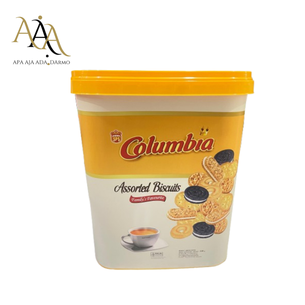 BISKUIT ANEKA RASA COLUMBIA ASSORTED SEGI 600GR