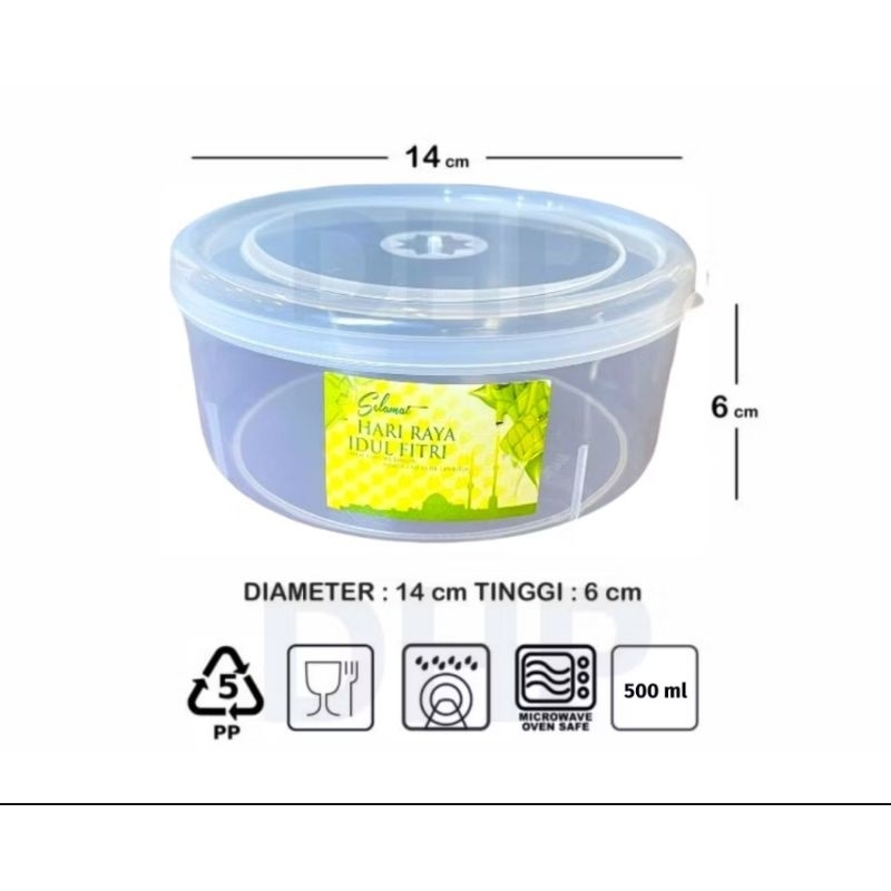 toples nastar 500 gram bahan plastik