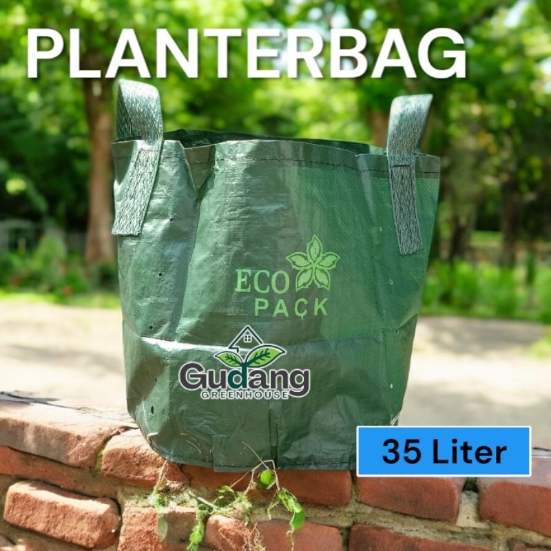 Planter Bag 35 Liter Warna Hijau