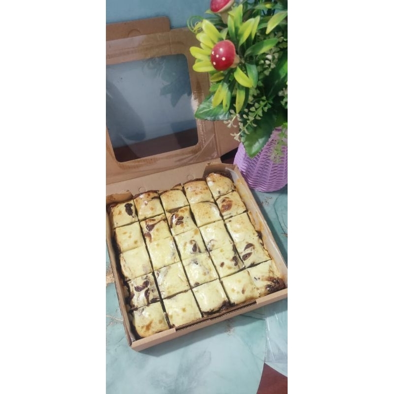 

Brownies cream cheese