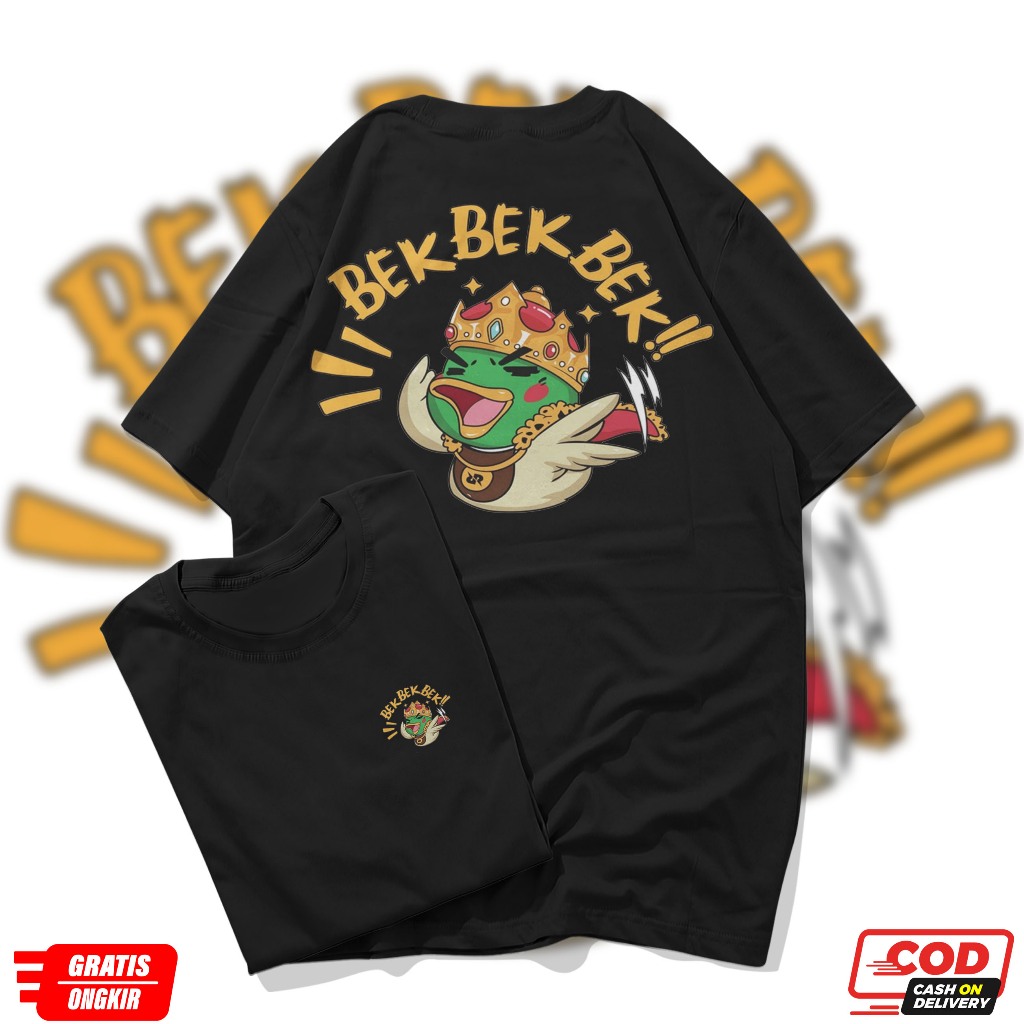 KAOS DISTROMOTIF EMOTE RRQ HOSHI TIM MPL ID BEK BEK BEK CEMAS KAU DECK DECK MLBB | KAOS DISTRO BAHAN