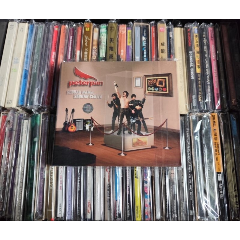 CD Musik Peterpan - Sebuah Nama Sebuah Cerita