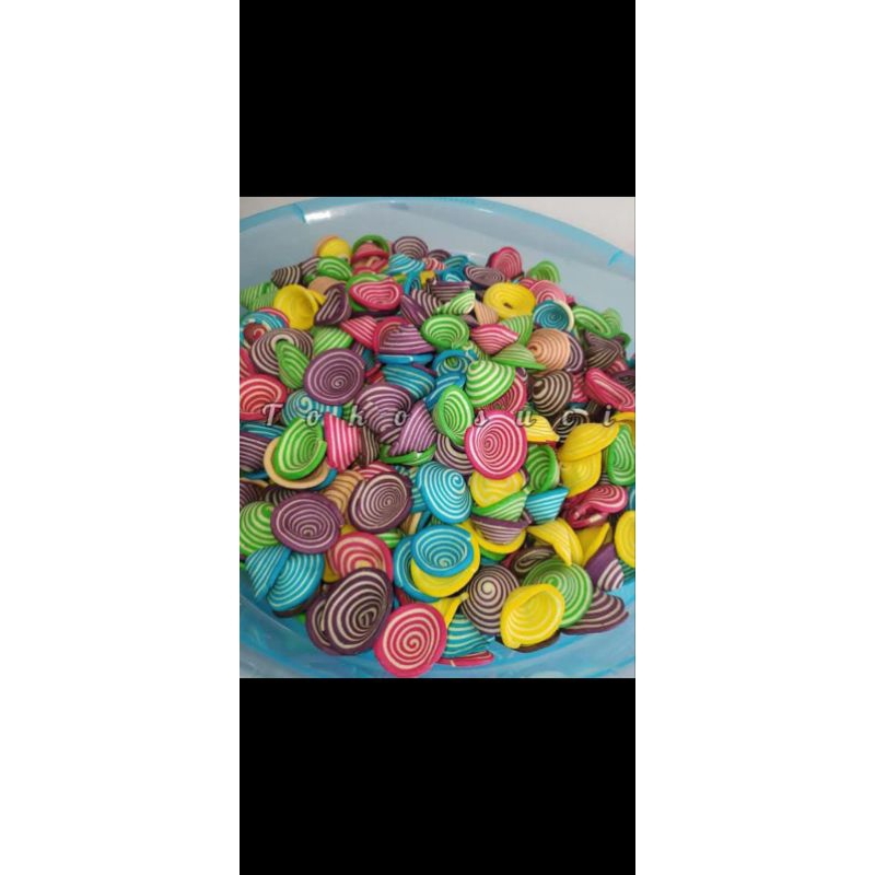 

kuping gajah keong warna 500gram